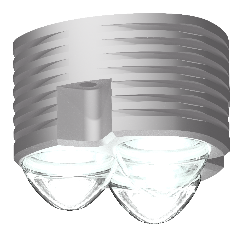 30W Deck/Spreader Light, dimmable, 6° reflector